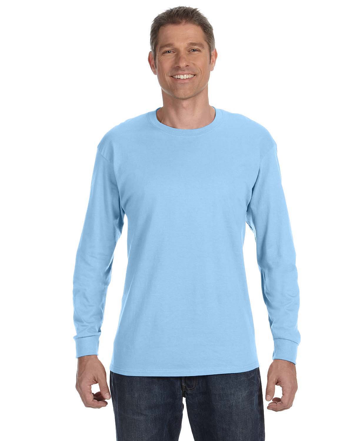 G540-Gildan-LIGHT BLUE-Gildan-T-Shirts-1