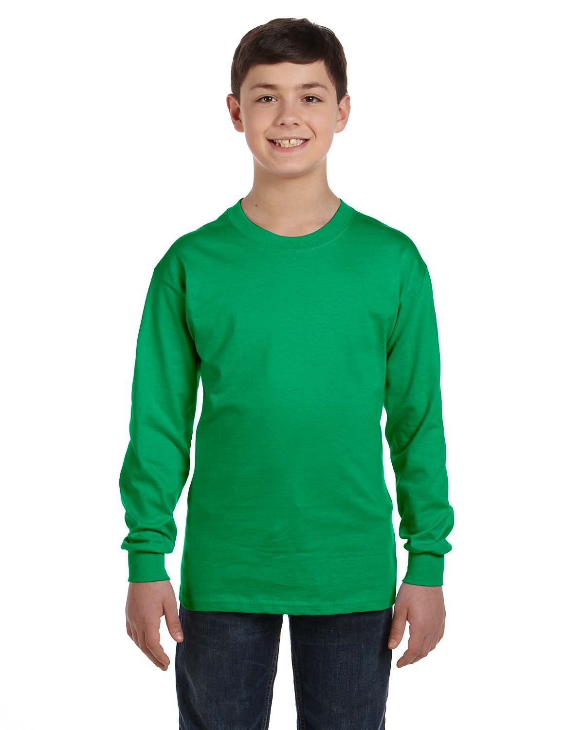 G540B-Gildan-IRISH GREEN-Gildan-T-Shirts-1