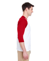 G570-Gildan-WHITE/ RED-Gildan-T-Shirts-3