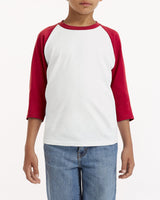 G570B-Gildan-WHITE/ RED-Gildan-T-Shirts-1