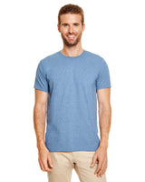 G640-Gildan-HEATHER INDIGO-Gildan-T-Shirts-1