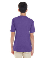 G645B-Gildan-HEATHER PURPLE-Gildan-T-Shirts-2