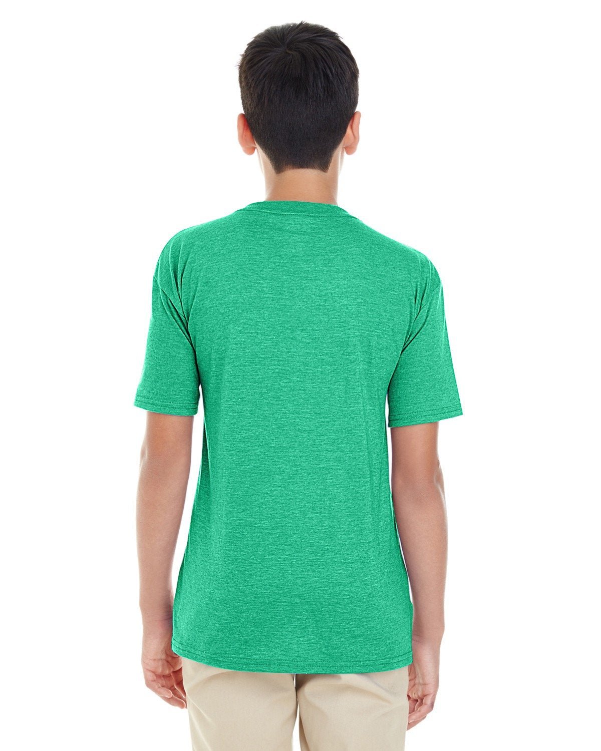 G645B-Gildan-HTHR IRISH GREEN-Gildan-T-Shirts-2