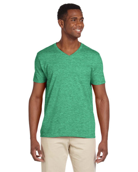 G64V-Gildan-HTHR IRISH GREEN-Gildan-T-Shirts-1