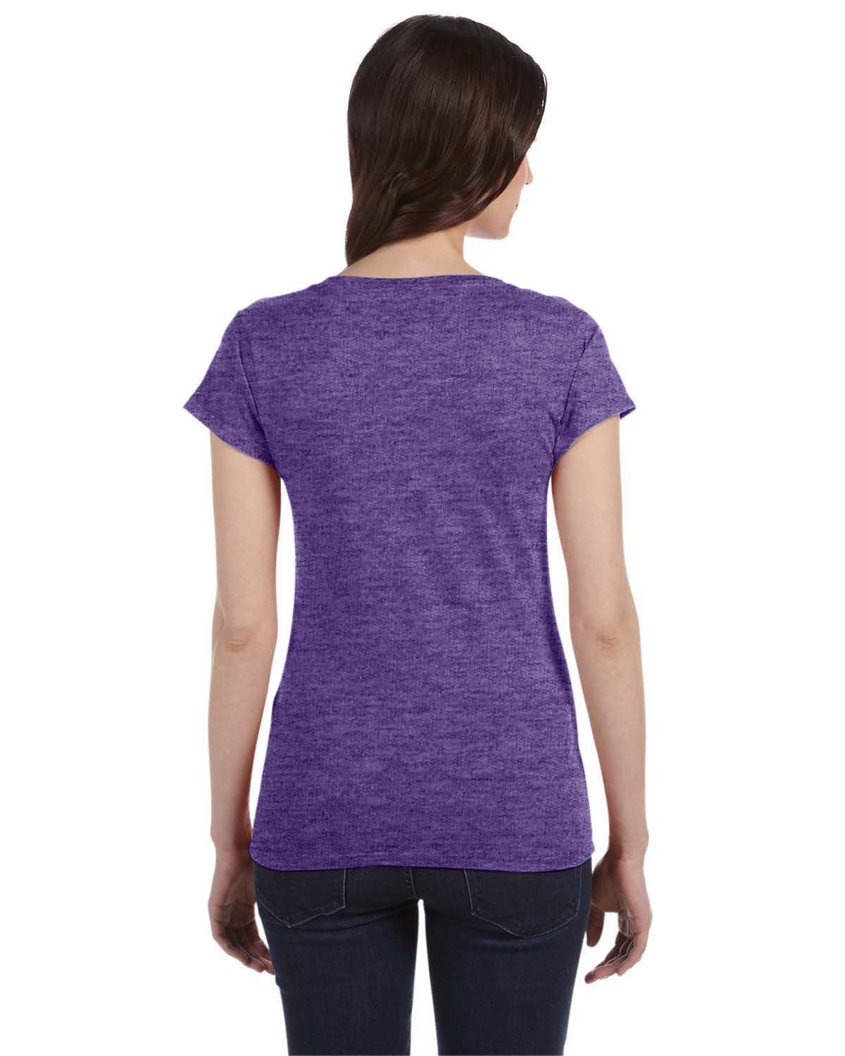 G64VL-Gildan-HEATHER PURPLE-Gildan-T-Shirts-2