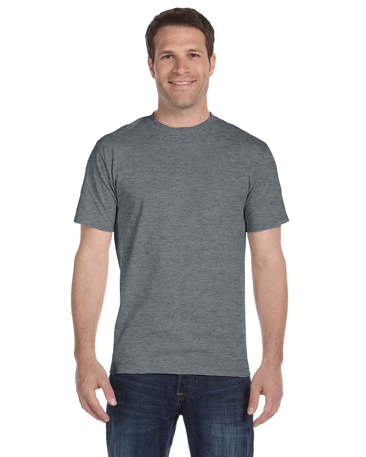 G800-Gildan-GRAPHITE HEATHER-Gildan-T-Shirts-1