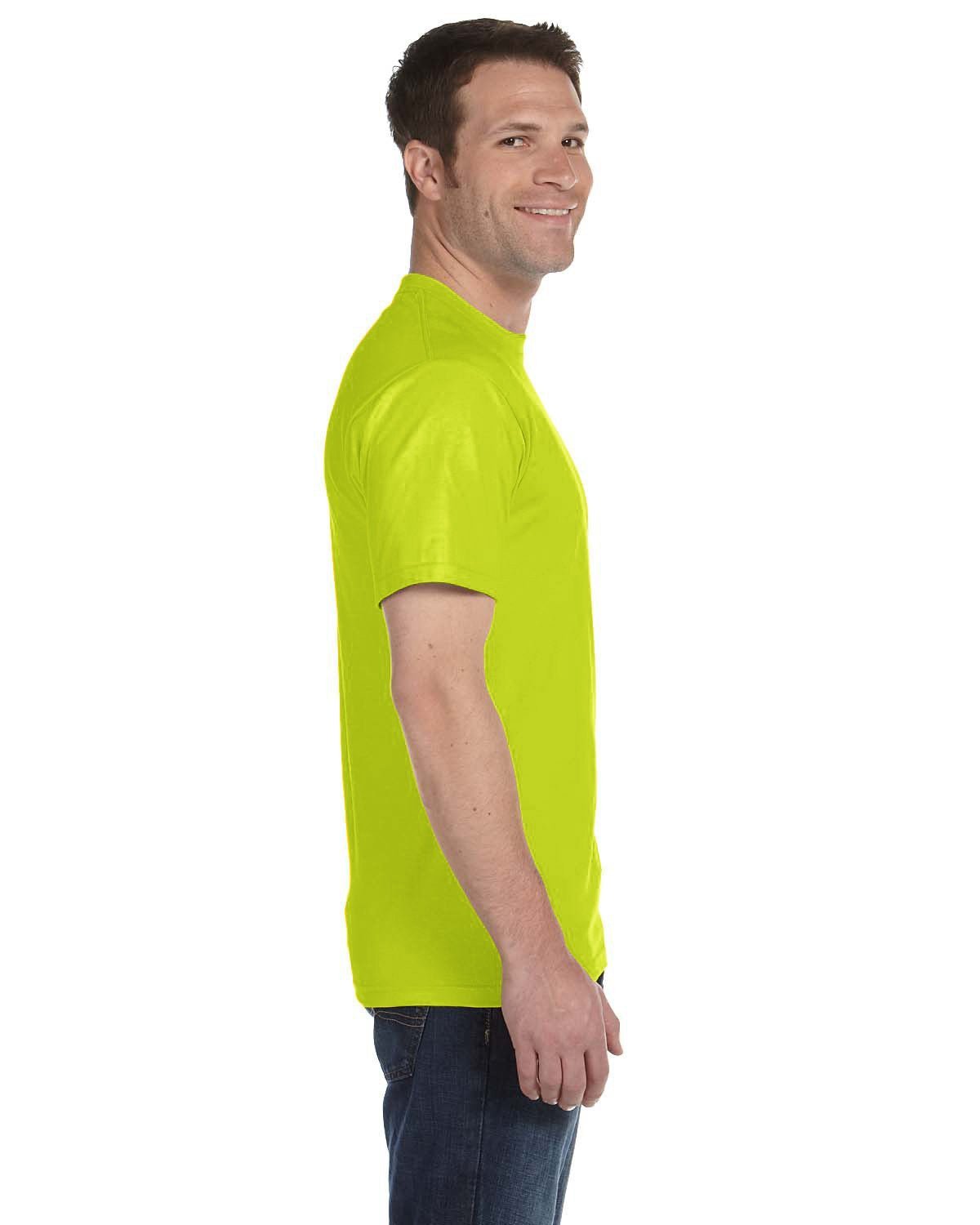 G800-Gildan-SAFETY GREEN-Gildan-T-Shirts-3