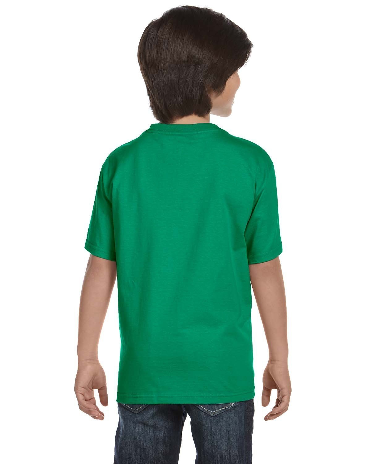 G800B-Gildan-KELLY GREEN-Gildan-T-Shirts-2