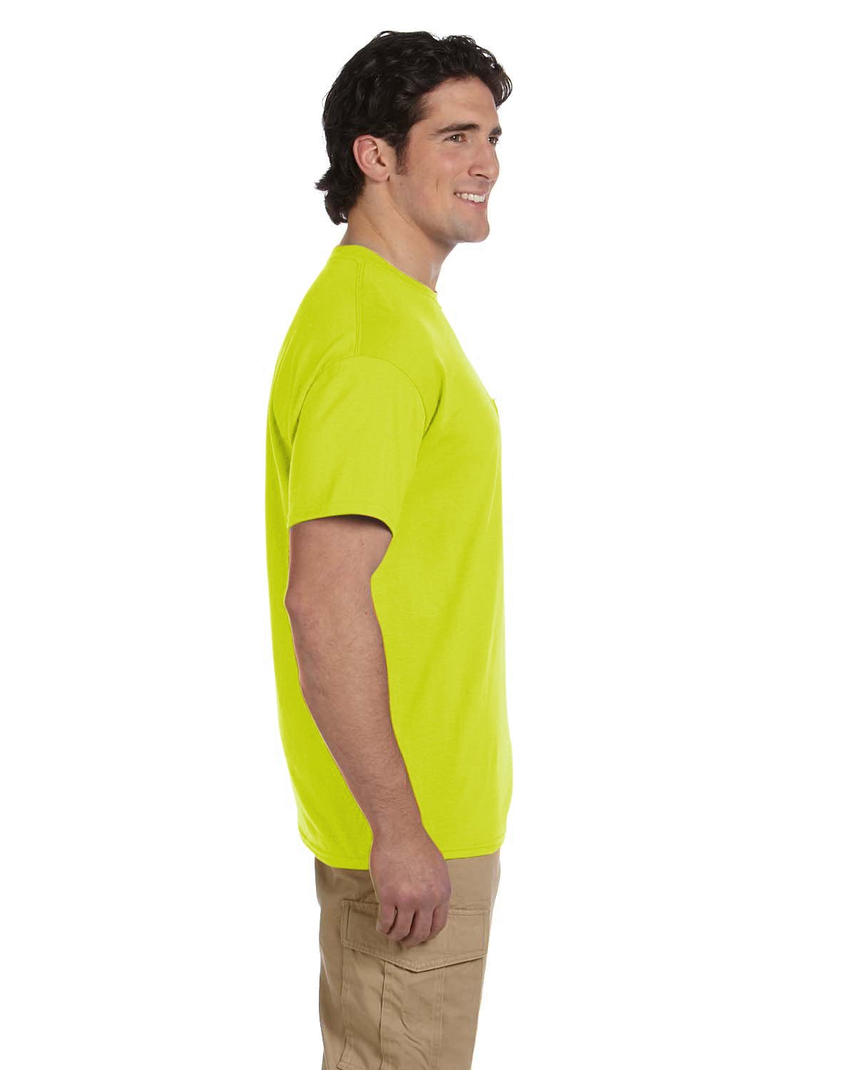 G830-Gildan-SAFETY GREEN-Gildan-T-Shirts-3