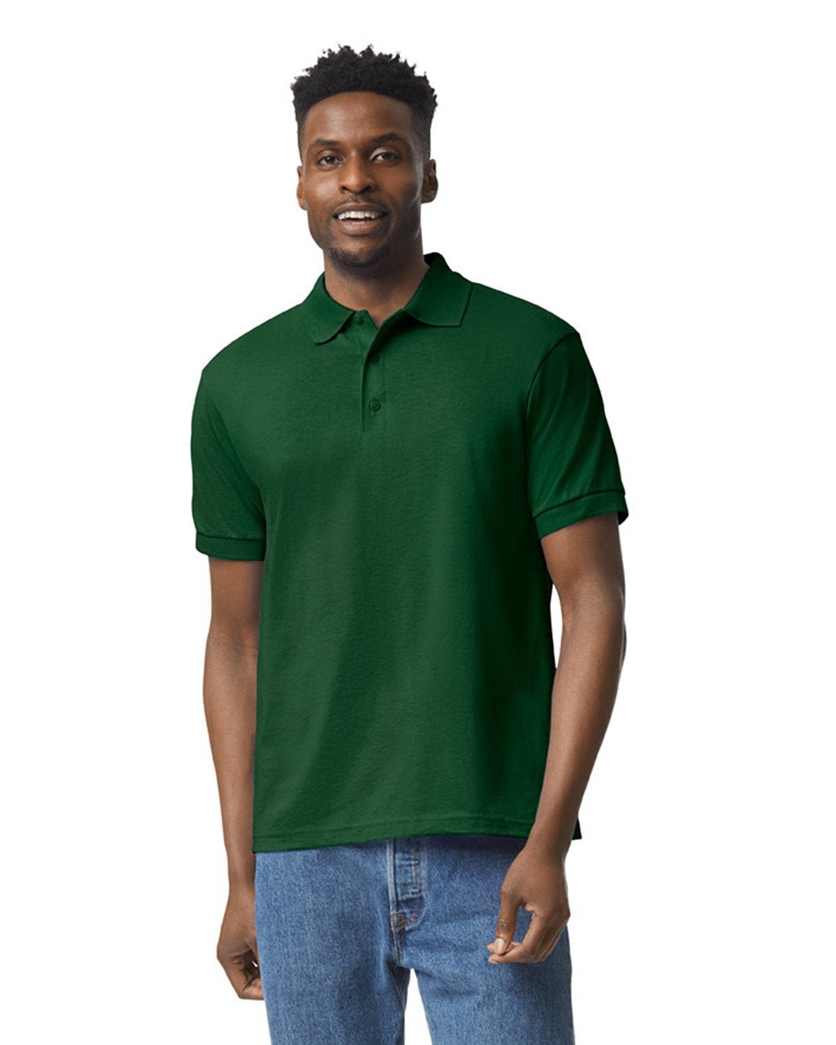 G880-Gildan-FOREST GREEN-Gildan-Polos-1