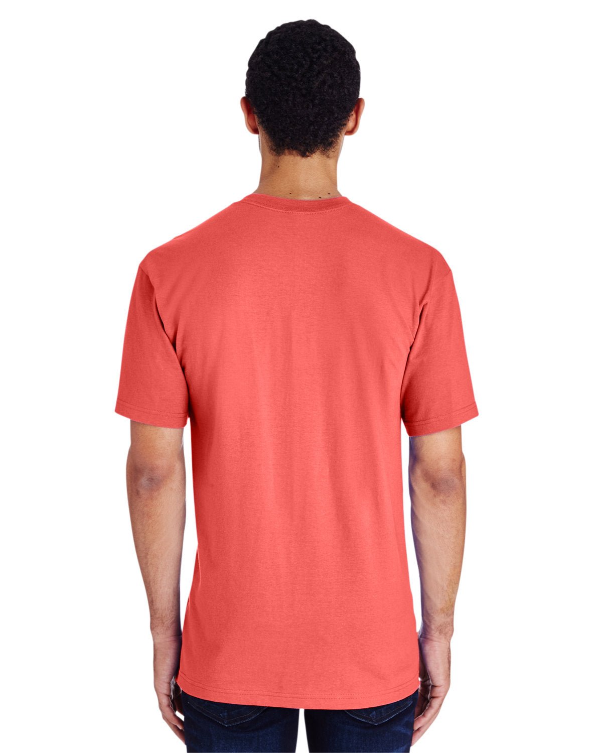 H000-Gildan-BRIGHT SALMON-Gildan-T-Shirts-2