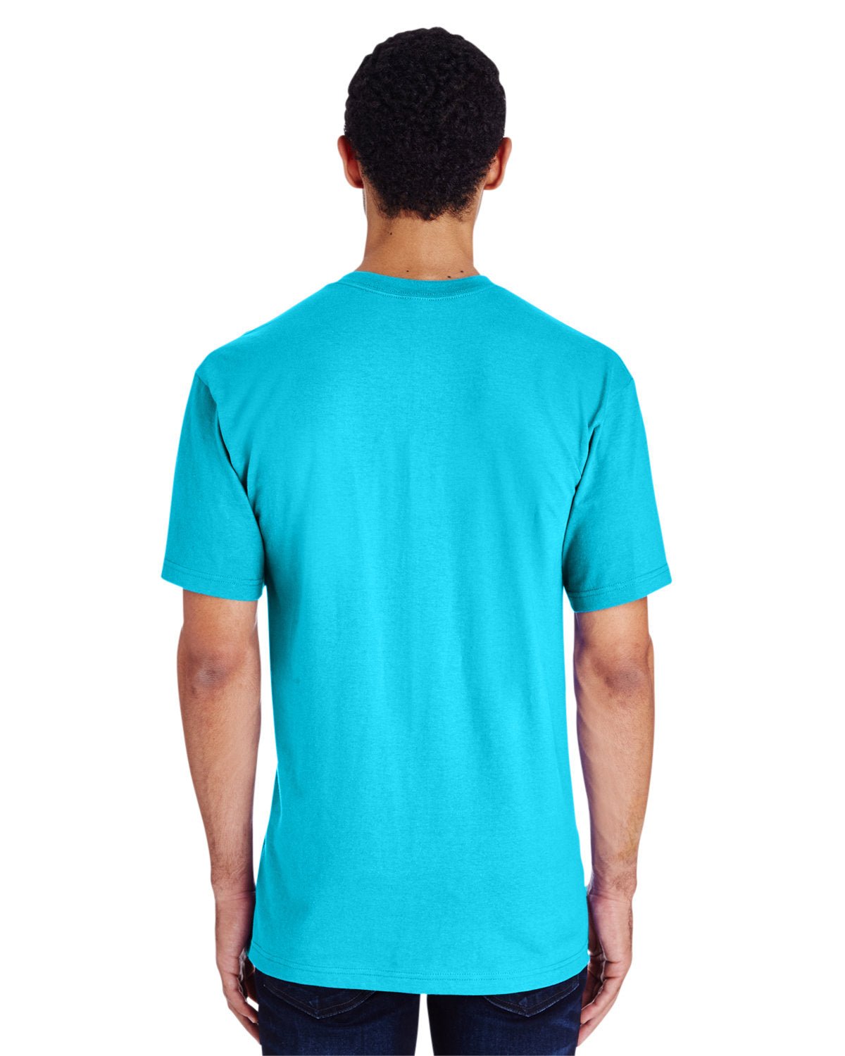 H000-Gildan-LAGOON BLUE-Gildan-T-Shirts-2