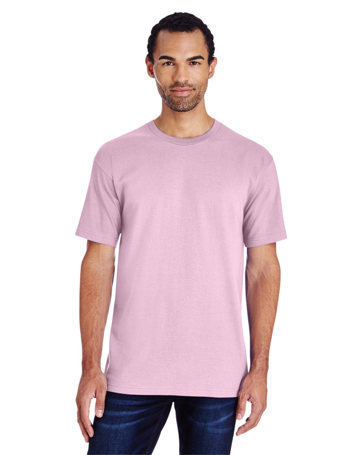 H000-Gildan-LIGHT PINK-Gildan-T-Shirts-1