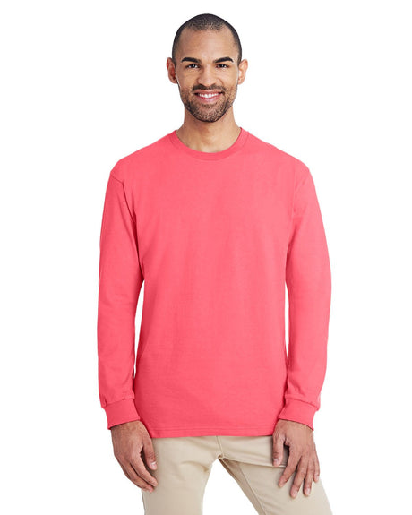 H400-Gildan-CORAL SILK-Gildan-T-Shirts-1