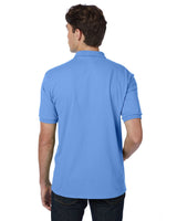 054-Hanes-CAROLINA BLUE-Hanes-Polos-2