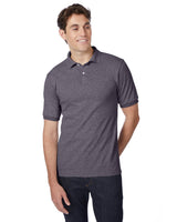 054-Hanes-CHARCOAL HEATHER-Hanes-Polos-1