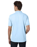 054-Hanes-LIGHT BLUE-Hanes-Polos-2