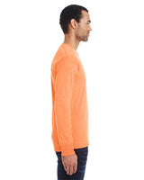 42L0-Hanes-NEON ORANGE HTHR-Hanes-T-Shirts-3