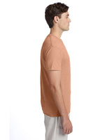 42TB-Hanes-CANTALOUPE HTHR-Hanes-T-Shirts-3