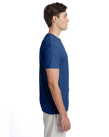 42TB-Hanes-REGAL NAVY HTHR-Hanes-T-Shirts-3