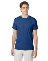 42TB-Hanes-REGAL NAVY HTHR-Hanes-T-Shirts-1