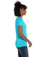 42VT-Hanes-TURQUOISE TRBLND-Hanes-T-Shirts-3