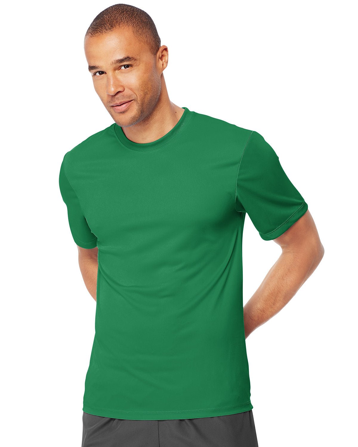 4820-Hanes-KELLY GREEN-Hanes-T-Shirts-1