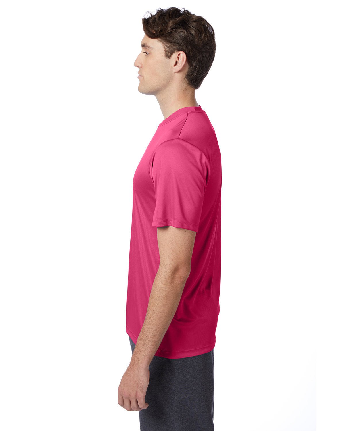 4820-Hanes-WOW PINK-Hanes-T-Shirts-3