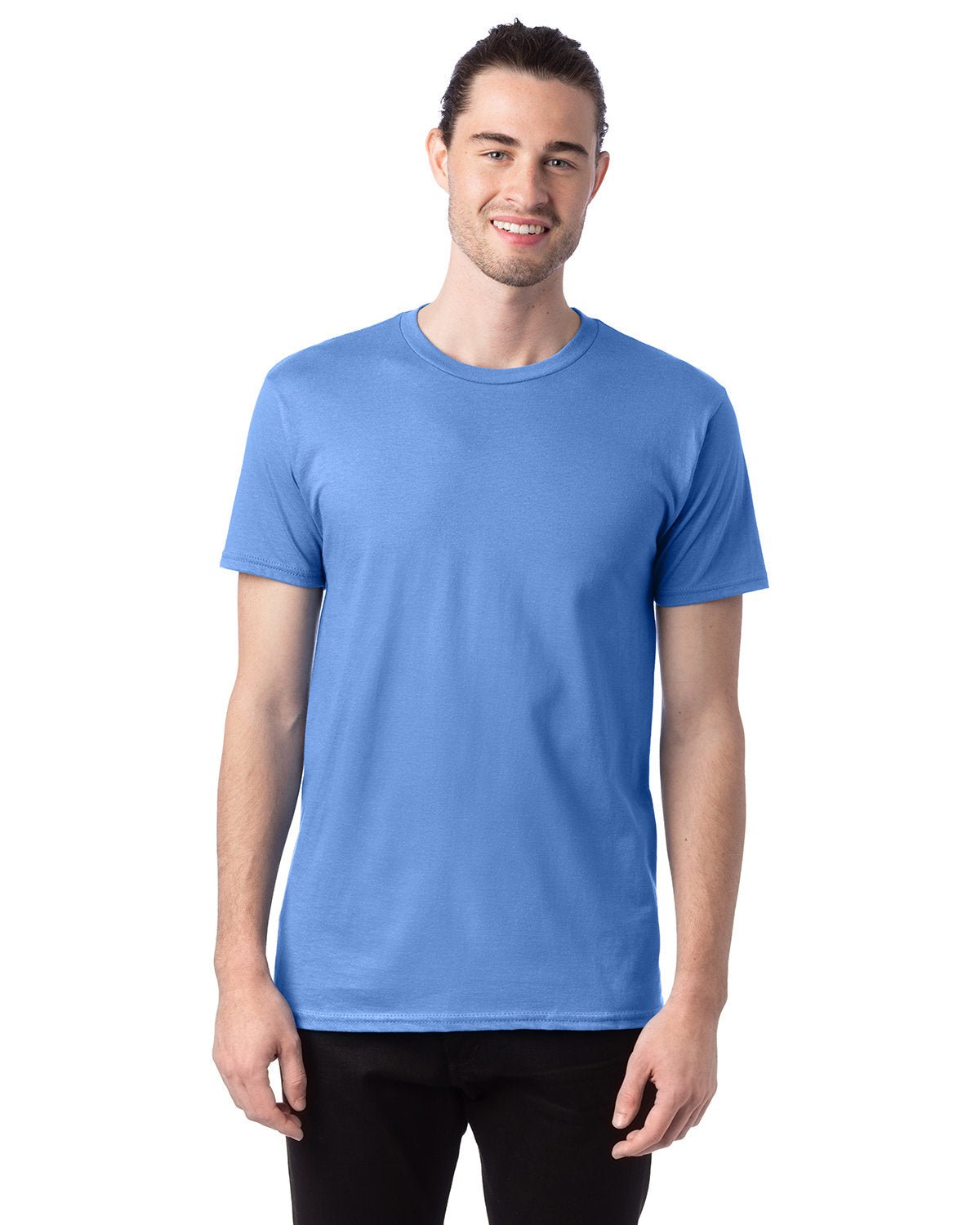 4980-Hanes-CAROLINA BLUE-Hanes-T-Shirts-1