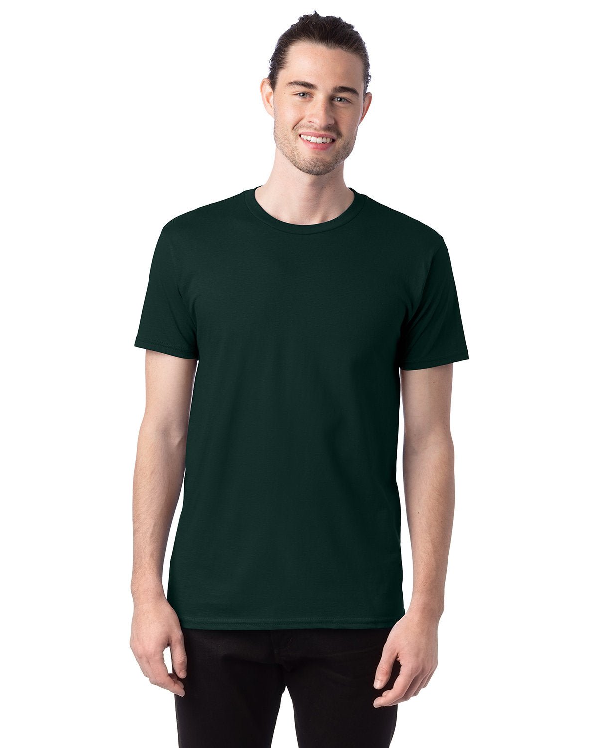 4980-Hanes-DEEP FOREST-Hanes-T-Shirts-1