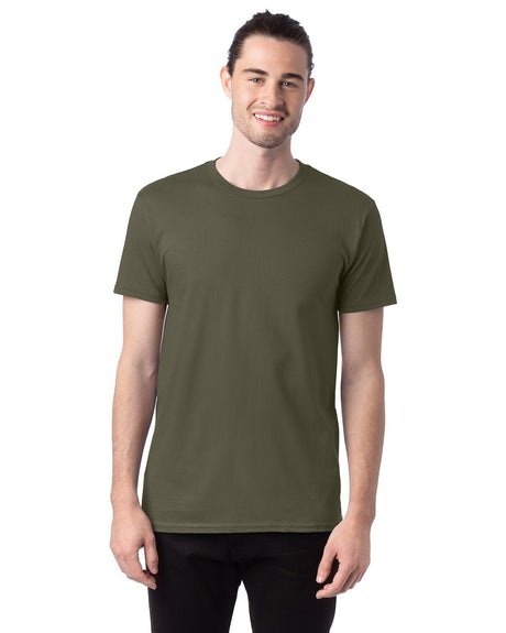 4980-Hanes-FATIGUE GREEN-Hanes-T-Shirts-1