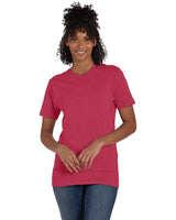 4980-Hanes-HEATHER RED-Hanes-T-Shirts-1