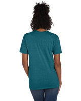 4980-Hanes-JADE PINE HEATHR-Hanes-T-Shirts-2