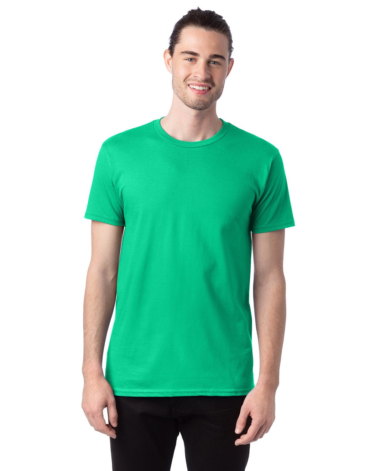 4980-Hanes-KELLY GREEN-Hanes-T-Shirts-1