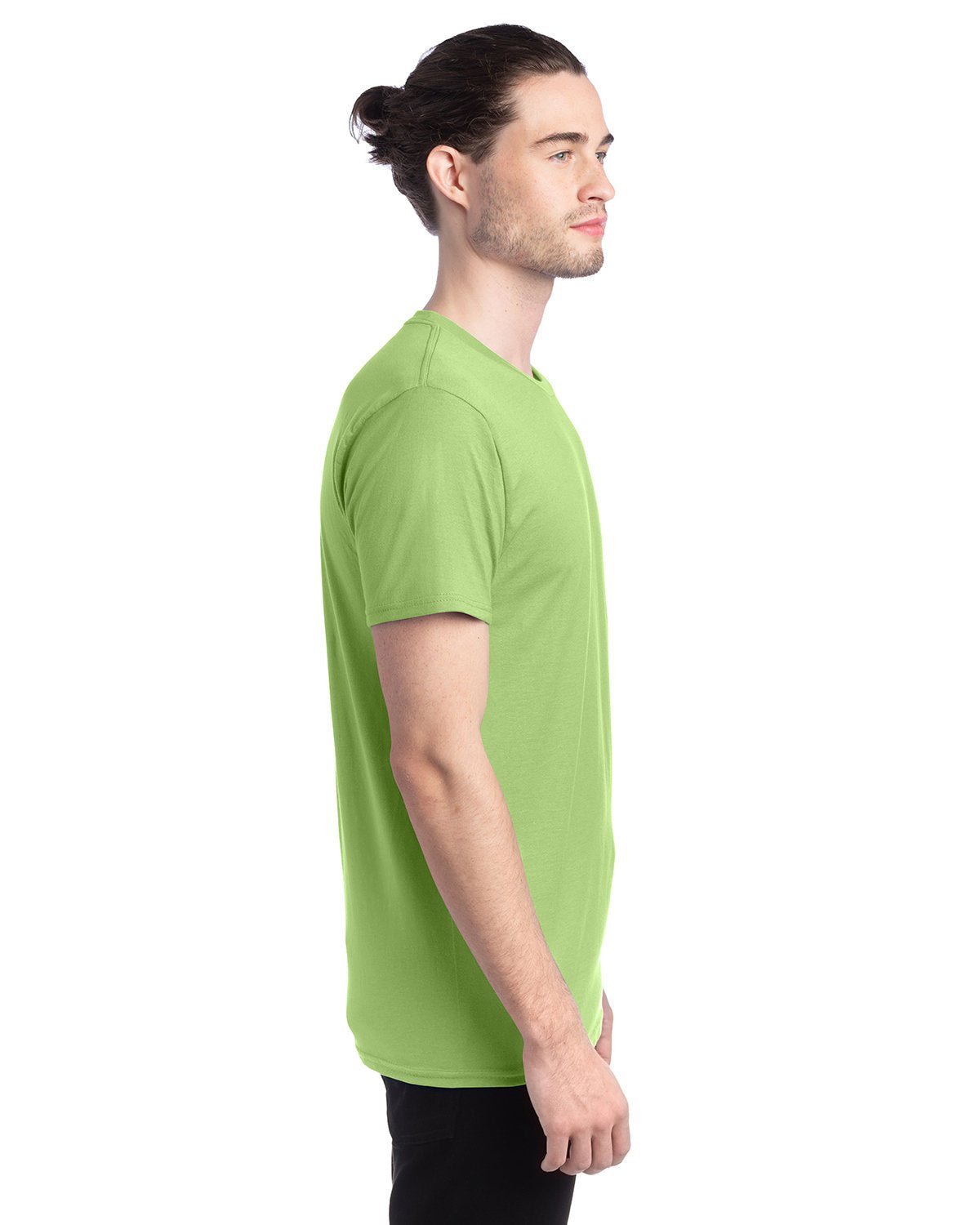 4980-Hanes-LIME-Hanes-T-Shirts-3