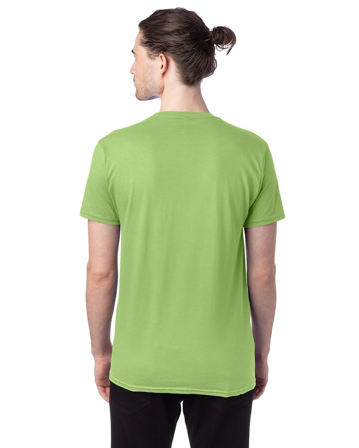 4980-Hanes-LIME-Hanes-T-Shirts-2