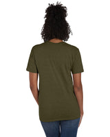 4980-Hanes-MILITARY GRN HTH-Hanes-T-Shirts-2