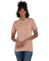 4980-Hanes-MRBLD CANTALOUPE-Hanes-T-Shirts-1