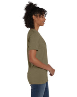 4980-Hanes-OREGANO HEATHER-Hanes-T-Shirts-3