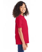 498Y-Hanes-DEEP RED-Hanes-T-Shirts-3