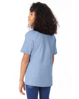 498Y-Hanes-LIGHT BLUE-Hanes-T-Shirts-2