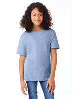 498Y-Hanes-LIGHT BLUE-Hanes-T-Shirts-1