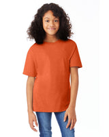 498Y-Hanes-ORANGE-Hanes-T-Shirts-1