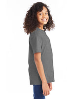 498Y-Hanes-SMOKE GRAY-Hanes-T-Shirts-3