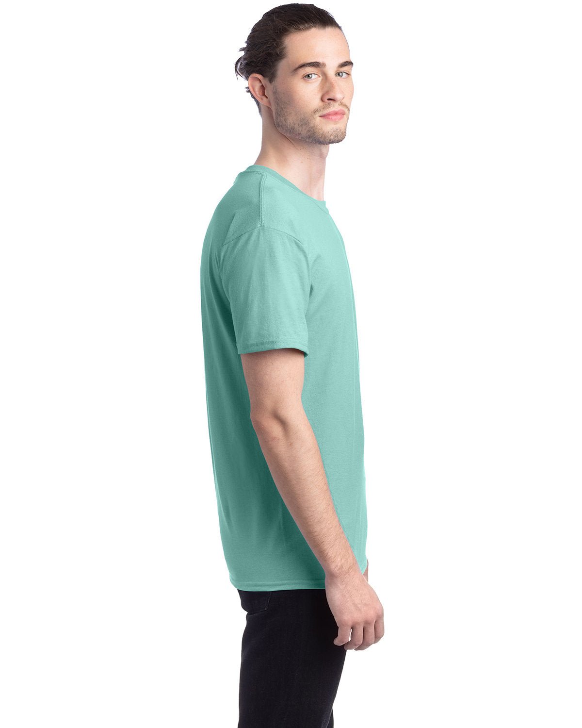 5170-Hanes-CLEAN MINT-Hanes-T-Shirts-3