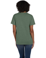 5170-Hanes-HEATHER GREEN-Hanes-T-Shirts-2