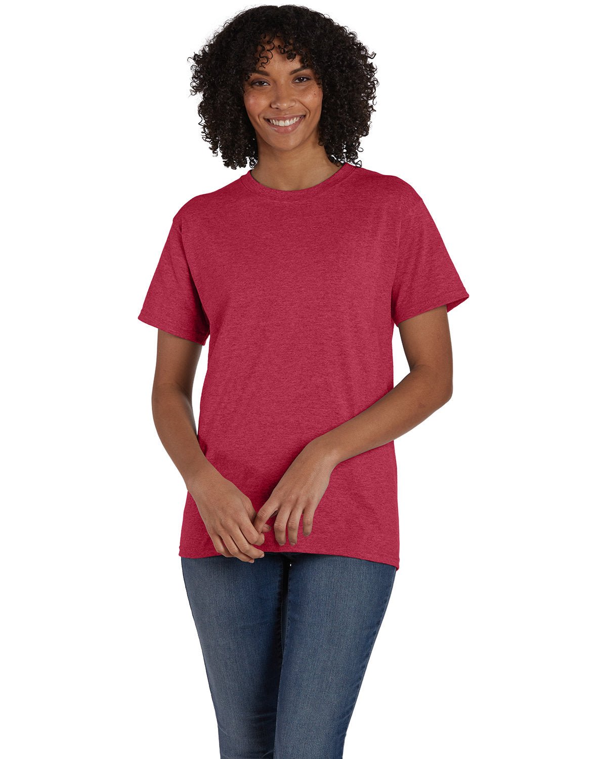 5170-Hanes-HEATHER RED-Hanes-T-Shirts-1