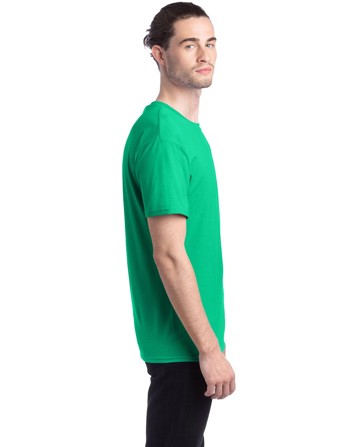 5170-Hanes-KELLY GREEN-Hanes-T-Shirts-3