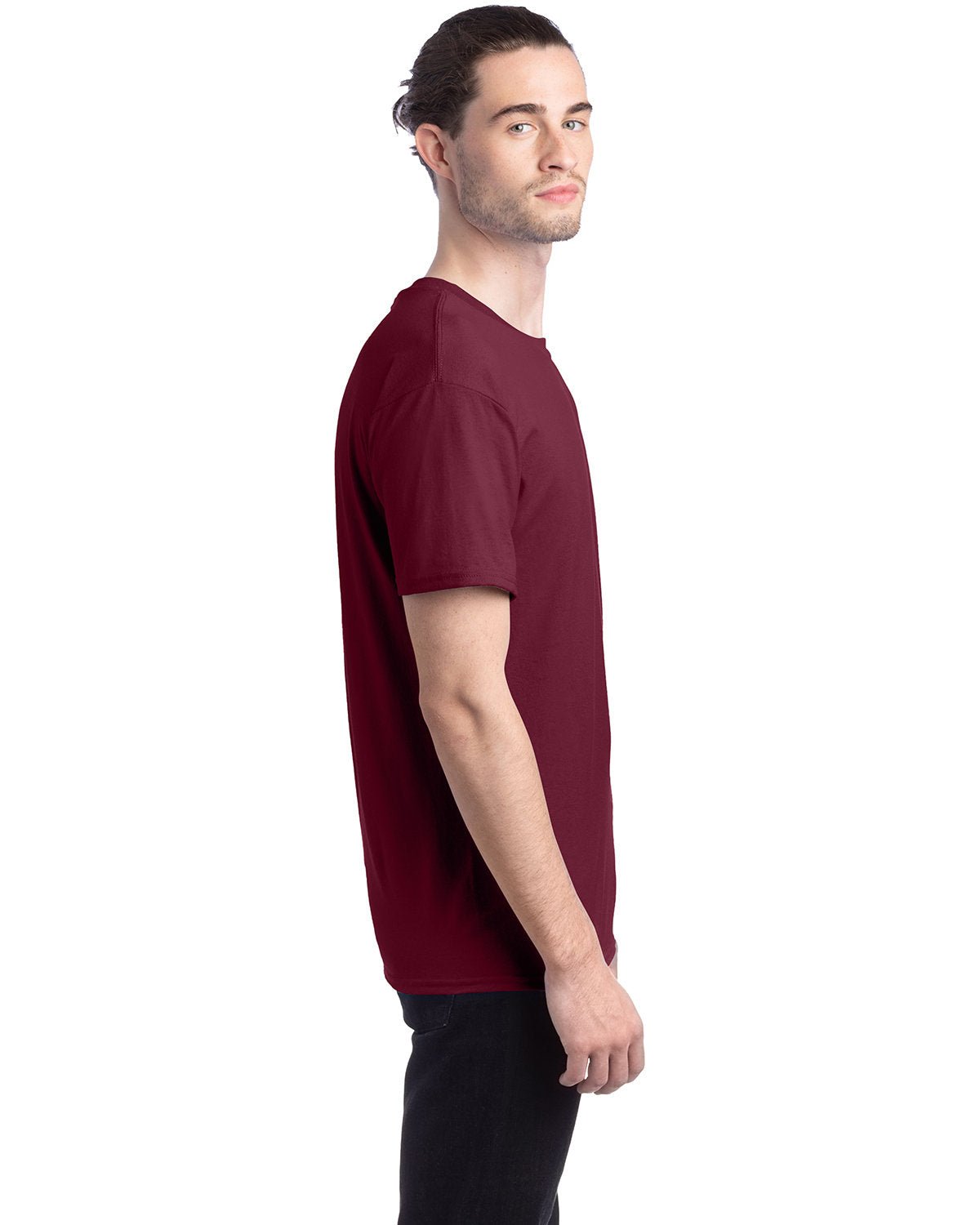 5170-Hanes-MAROON-Hanes-T-Shirts-3