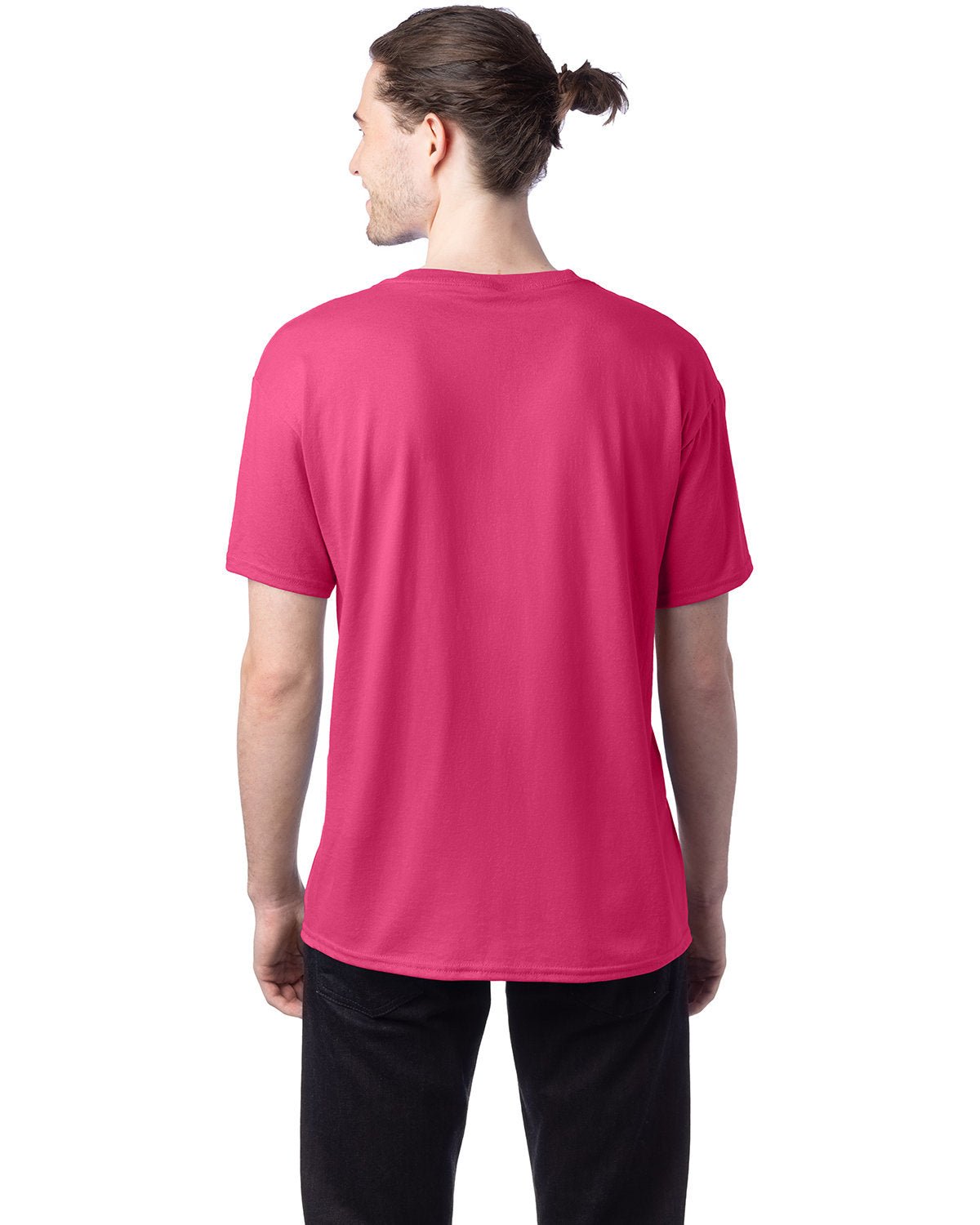 5170-Hanes-WOW PINK-Hanes-T-Shirts-2